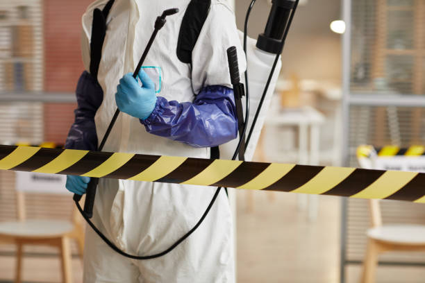 Professional Unattended Death Cleanup technician working in Cortland, OH